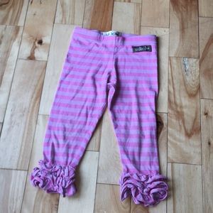 Matilda Jane ruffle leggings sz2